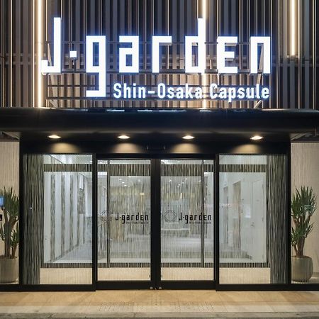Capsule Hotel J Garden Shin-Osaka Exterior foto